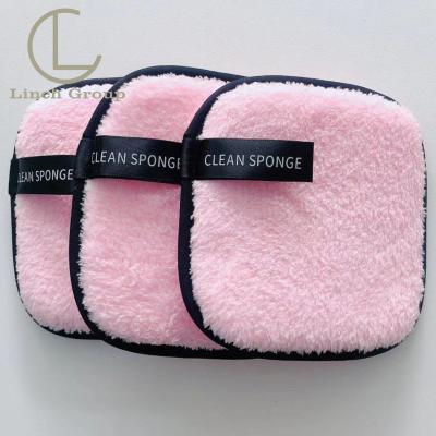 China QUICK DRY Facial Cleansing Pad Facial Towel Remover Makeup Remover Microfiber Bamboo Cosmetic Washcloth for sale