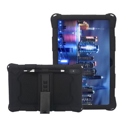 China For IPAD 2021 Wholesale Soft Silicone Tablet Case Cover Shockproof For Apple iPad 10.2 2019 / iPad 10.2 2020 2021 With Pen Slot Anti-fall for sale