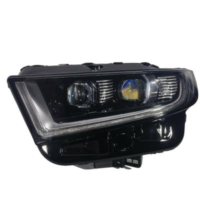 China 15-18 Symmetrical For Ford Edge LED Headlight Lights LED Sequential Signal / Breathing Light Effect (Black Housing for sale