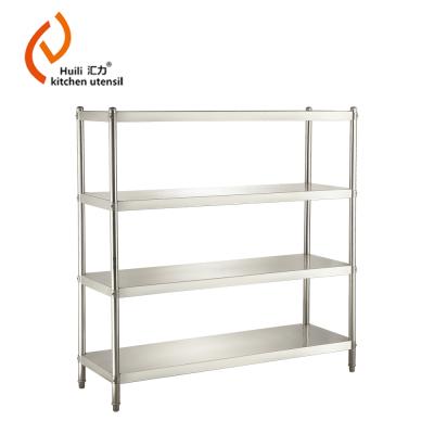 China 4 Tier Corrosion Protection Stainless Steel Shelf For Kitchen And Restaurant for sale