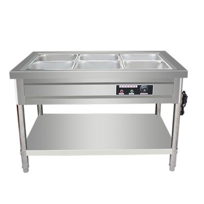 China Restaurnts Bain Marie Equipment Commercial Stainless Steel Catering Electric Food Warmer Buffet Catering Equipment for sale