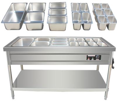 China Good quality stainless steel bain marie easily assembled commercial electric food warmer for sale for sale