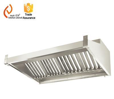 China Range Handcrafted Commercial Cooker Hood For Kitchen GUN Steel Wall Power Air Sales Hotel Electric Weight Resturant Stainless Material for sale