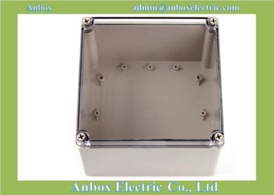 China 200*200*130mm ip66 Waterproof Clear Cover Plastic Enclosure Junction Box for sale