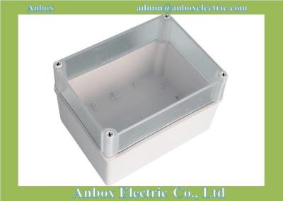 China 200*150*130mm ip66 Waterproof Clear Cover Plastic Enclosure Junction Box for sale