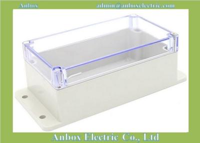 China 158*90*64mm wall mount plastic waterproof standard plastic enclosures with transparent lid for sale