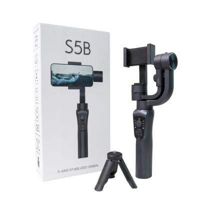 China Phone Gimbal Stabilizer with S5B Smart Auto Face Tracking 3-Axis Gimbal Handheld Stabilizer for Mobile Phone Video Vlog Shooting with Focus Zoom Button for sale