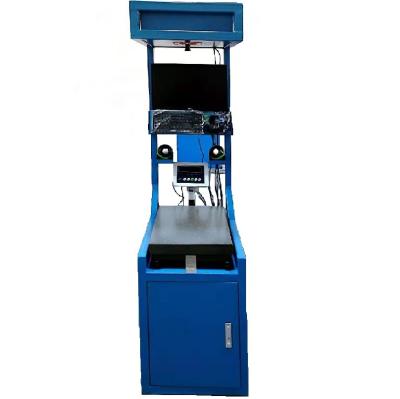 China Logistics Small Scale Barcode Static Scanning Weighing Machine For Express Industry for sale