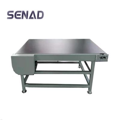 China Customizable Senad Shanghai Logistics / E-commerce Slat Motorized Conveyor Belt For Logistics E-commerce for sale