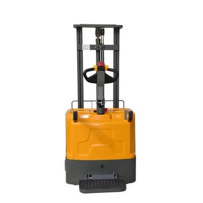 China 1 Ton 1.5 Ton Hydraulic 2m Pallet Stacker Portable Empty Container Stacker Lifter Stacker zu verkaufen