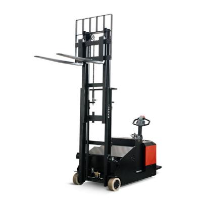 China 1500kg Full Electric Pallet Stacker Mini Electric Forklift Container Reach Stacker Lifter zu verkaufen