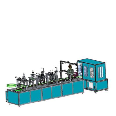 중국 1860 n95 Cup Type Shaped Mask Making Machine Non Woven Face Mask Machine 판매용