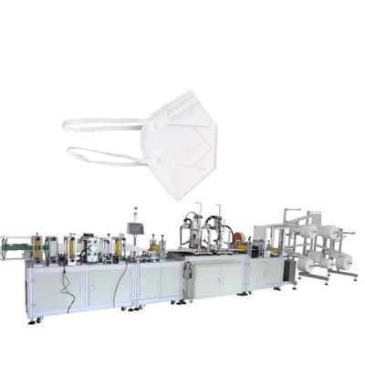 China Medical Headband N95 Mask Making Machine N95 Mask Production Line Machine en venta