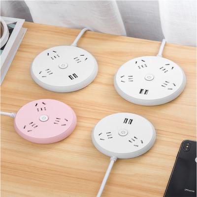 China Convenient Safety Latest Model Of Multi-Function Socket USB Socket Panel With Porous Creative Patch Panel Socket Panel With Line for sale