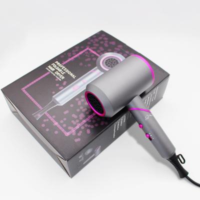 China Custom Logo Infrared Hot and Cold Wind Blow DC Ionic Motor Foldable Travel Hair Dryer for sale