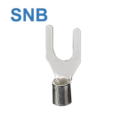 China High Quality SNB Terminal Cable CE Certification Manufacturer Non-Insulated Fork Terminals SNB for sale