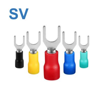 China High Quality SV Terminal Cable CE Certification Manufacturer Pre-insulated Fork SV Terminals for sale