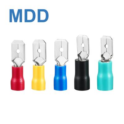 China High Quality MDD Terminal Cable CE Certification Manufacturer Pre-Insulated MDD Male Terminals for sale