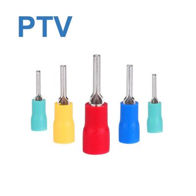 China High Quality PTV Terminal Cable CE Certification Manufacturer Pre-Insulated Pin PTV Terminals for sale