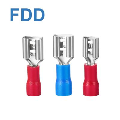 China High Quality FDD Terminal Cable CE Certification Manufacturer Pre-Insulated Fdd Female Terminals for sale