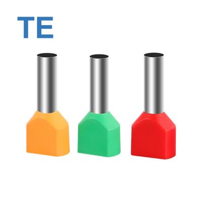 China High Quality TE Cable Terminal CE Certification Manufacturer Twin Cord End TE Terminals for sale