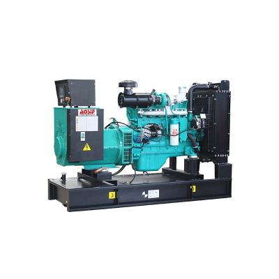 China AOSIF 50KVA 40KW Silent Power Diesel Generator Set with Best Brochure 50hz 60hz 1500rpm genset in Morocco AC55 for sale