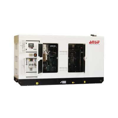 China AOSIF 100kw Portable Silent Open Diesel Generator Water Cooled Portable Diesel Generator 100kw AC138 for sale