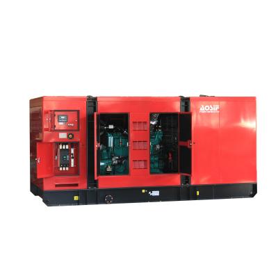 China AOSIF Low RPM Generator Price From Factory With Alternator 500 KVA With Cummins Engine Diesel Generator 500 KVA AC550 for sale