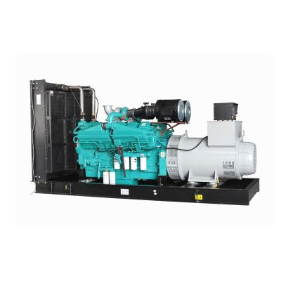 China Diesel Generator 1000kva 400v 50HZ 800KW 1000 KVA 800 KW 3 Phase With 380V CCEC (Super Silent) Electric Open Or 400V 415V AC1100 for sale