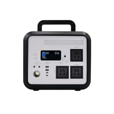 China Large Capacity Wireless Charging Battery Bank 1200W Outdoor Portable Power Supply for sale