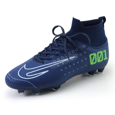 China Fashion\Comfortable\Durable\Soccer\Lit YT New Youth High Top Broken Stud Soccer Shoes Adult Men And Women Long Stud Soccer Shoes for sale