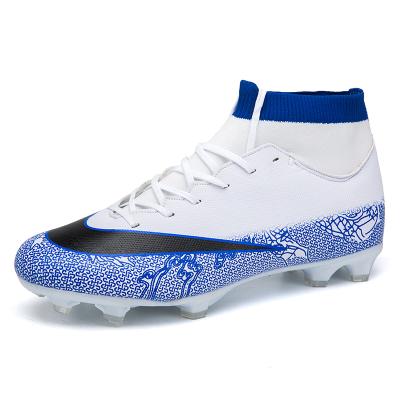 China YT casual shoes new style football sports shoes high top soccer shoes for men for sale