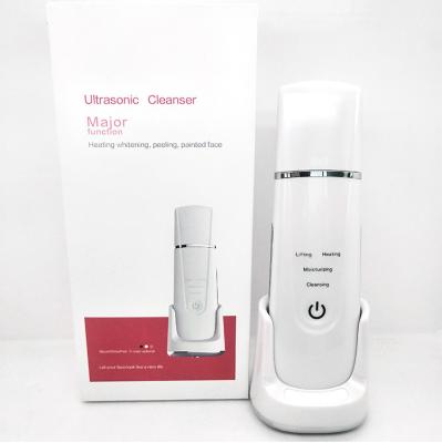 China 2021 new arrivals cleansor beauty personal care ultrasonic facial device of blood vessel removal pore cleaning electric switch for sale