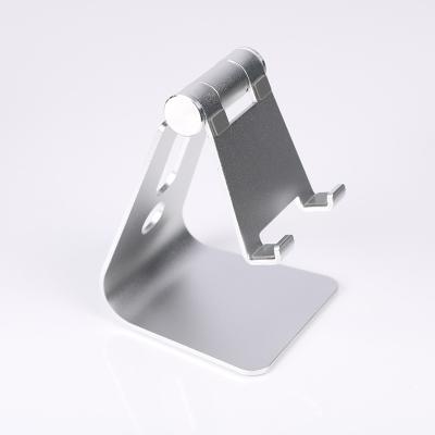 China Customized Universal Angle Adjustable Mobile Phone Stand Tablet Mobile Phone Holder Adjustable Desk Stand for sale