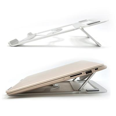 China Portable High Quality Adjustable Foldable Stand Desktop Laptop Stand Metal Laptop Stand Tablet Holder Manufacturer for sale