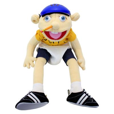 China 2022 HOT Human Soft Stuffed Hand Puppet Jeffy Hand Puppet Plush Toy Hand Puppet Children Family Fun Plush Toy Hand Puppet Children Family Cute for sale