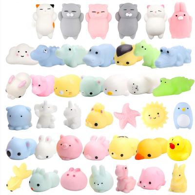 China Hot Selling Amazon Squishy Mochi 85 Species Cute Animal Toys Sensory Squishy Autism Squishy Toy Jumbo Mochi Squishy Person Toys for sale