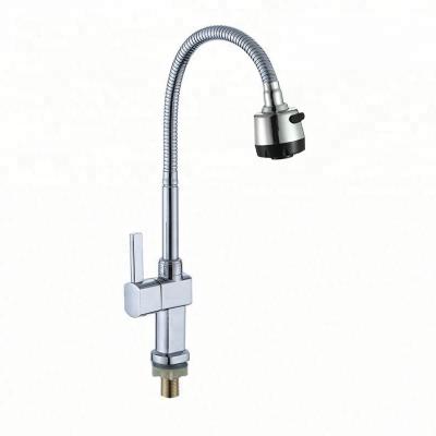 China Thermostatic Neck Hose Modern Design Faucets Commercial Kitchen Faucet for sale