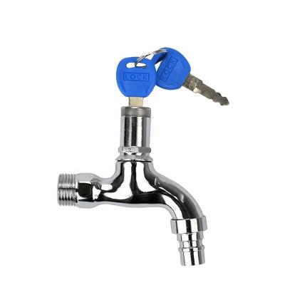 China Factory new product modern zinc alloy water faucet bibcock with lock in Quanzhou for sale