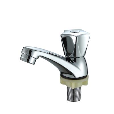 China Thermostatic Faucets Chrome Plating Bath Room Maker Water Wash Hand Basin Faucet For Cold Water for sale