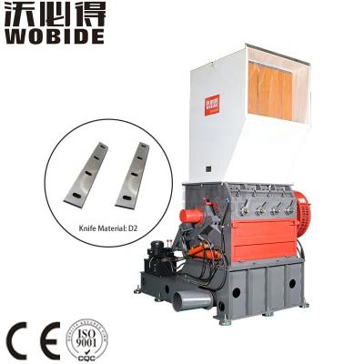 China Recycled Industry CE ISO Certification Crushing Machine Can Bottle D2 / DC53 Waste Plastic Crusher Blades Crusher for sale