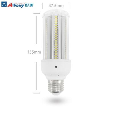 China Unborn warehouse e27 photocell wireless daylight twilight bulb sensor night light led corn light for sale