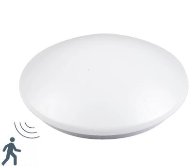 China AC85-265V Modern Indoor Auto Dimming LED Outdoor Mounted Ceiling Light with Microwave Motion Sensor for sale