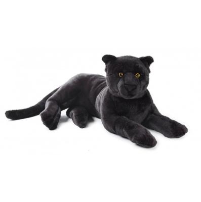 China Soft OEM Stuffed Wild Animals Soft Toys Plush Panther Toy for sale