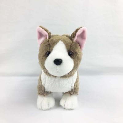 China Wholesale Washable Adorable Corgi Dog Plush Stuffed Toy for sale