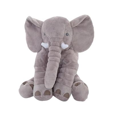 China Wholesale Safety Hot Selling Large Elephant Ears Toys Super Soft Stuffed Elephant Plush Pillow Super Soft Cute for sale