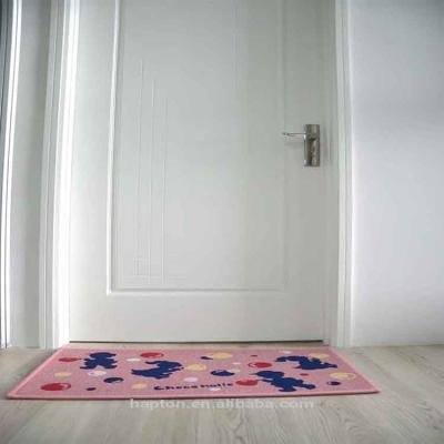 China Lovely Bloom Cotton/Polyester Jacquard Weave Rug  With Anti-Slipping Back Floor Mat Te koop