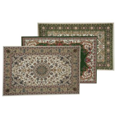 Κίνα Colorful Comfortable Jacquard Weave Rug Anti Slip Door Mat Bedroom Living Room Floor Carpet προς πώληση