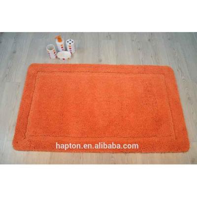 Cina Micro Polyester 40*60cm Jacquard Microfiber Bath Mats Floor Mat With TPR Back Bathroom in vendita