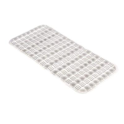 China High quality large waterproof PVC foot massage with pumice stone plastic non-slip microfiber bathroom shower mat à venda